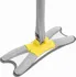 mop InnovaGoods X Twop mop 140 cm žlutý/šedý