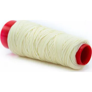 Průmyslové lepidlo Voskovaná nit pro skákací hrady na šití Barva: Bílá