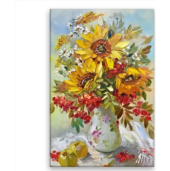 Obraz Malujsi Podzimní váza 40x60 cm