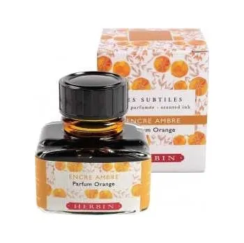 Oranžový inkoust Herbin s vůní pomeranče 30ml (Oranžový inkoust Herbin s vůní pomeranče 30ml)