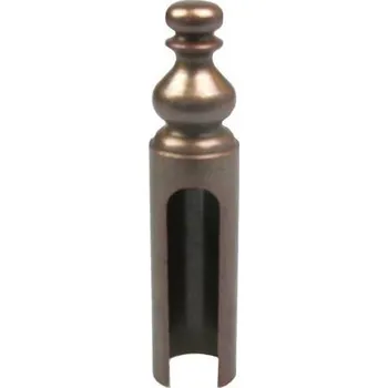 Nábytkové kování AGB Krytky pantů ozdobné Baroko Povrch: Bronz, Průměr: 14 mm