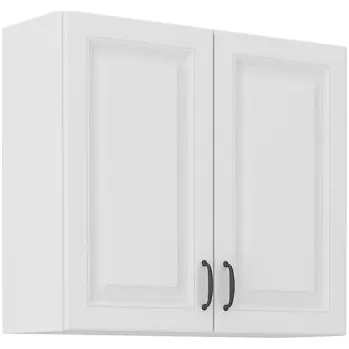 Kuchyňská skříňka Horní skříňka Retroline 80 G-72 2F, Barva: bílá MIRJAN 5903211145612