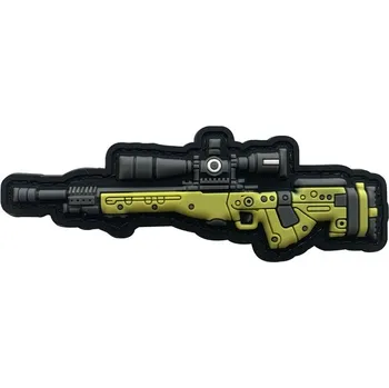 Nášivka WARAGOD Nášivka AWM 3D GUN 10.3x3.5cm