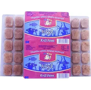 Krmivo pro rybičky KRILL MRAŽENÝ V BLISTRU 100G (Euphausiacea)