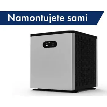 Hütermann Tepelné čerpadlo pro ohřev bazénu nebo topení 4kW Reversible od -5°C, vodu vyhřeje až do 60°C, COP: 9.5