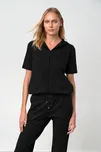 Relaxační dámské kalhoty - Cotton Comfort, black S i512_18348_100_2