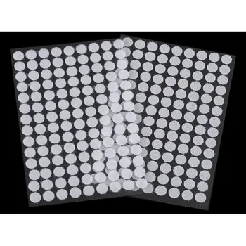 Zip Suchý zip - kolečko samolepící 10mm, sada 9ks háčky + smyčky