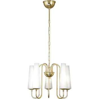 ZUMALINE 1127 závěsné svítidlo MAGNUM 5 zlatá