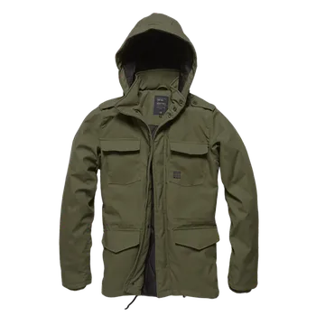 Pánská parka Vintage Industries Darren parka, tmavě olivová