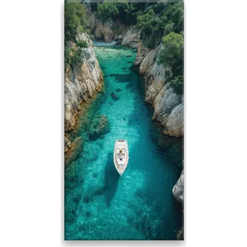 Obraz Obraz na plátně - Na jachtě - 30x60 cm - CZ výroba