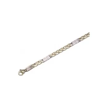 Náramek Zlatý unisex náramek