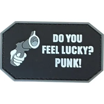 Nášivka WARAGOD Do you feel Lucky PVC nášivka