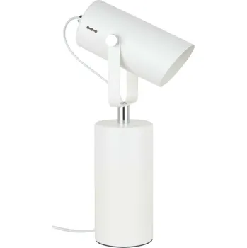 Lampička ZUMALINE A2058-MWH RESI stolní pracovní lampa matná bílá/chrom