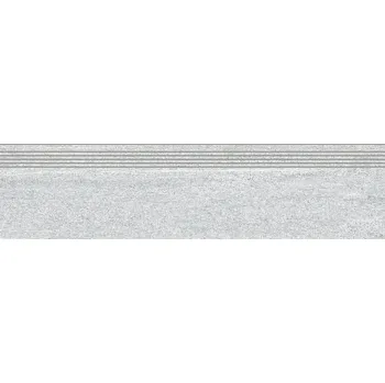 Dlažba Vals, DCPVF846, schodovka, 30x120 cm, šedobílá