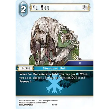 Sběratelská karetní hra Nu Mou 9-040C - Opus IX Typ karty: Standard