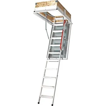 Schodiště WIPPRO Půdní schody Isotec Smart Délka: 120 cm, Šířka: 70 cm, Max výška stropu: 255 - 275 cm