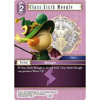 Sběratelská karetní hra Class Sixth Moogle 9-097C - Opus IX Typ karty: Standard