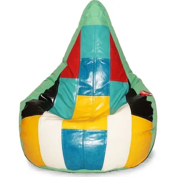 Sedací pytel BeanBag Sedací vak Colorful green