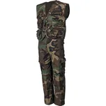 MFH dětská souprava vesta a kalhoty, woodland