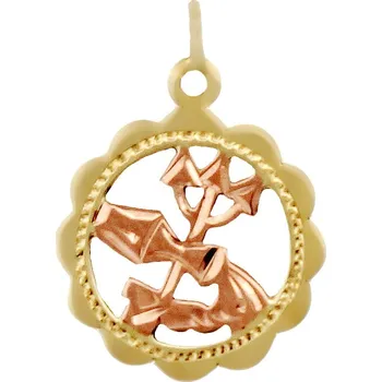 Přívěsek Leru Zlatý přívěšek Vodnář