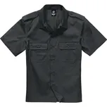 Brandit US košile s krátkým rukávem, černá