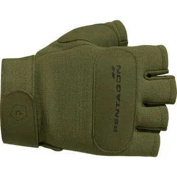 Rukavice Pentagon Duty Mechanic rukavice bez prstů 1/2, olivové