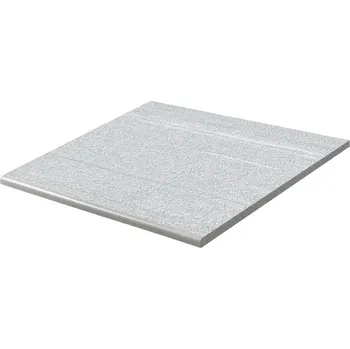 Vals Outdoor, schodovka, 60x60 cm, šedobílá