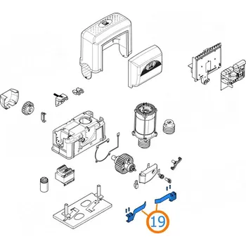 Pohon brány Came 119RIY038 pár koncovek pro BX BY, BK, AGS