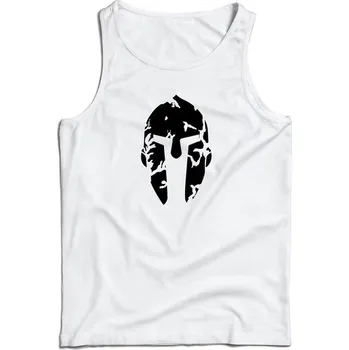 Pánské tílko DRAGOWA pánské tílko Spartan, bílá 160g/m2