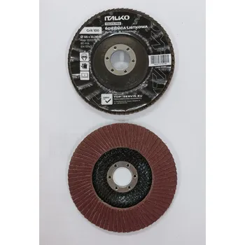 Brusný kotouč ITALKO brusný lamelový kotouč 125x22,2 mm P100