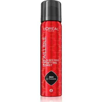 L'Oréal Infaillible 3-Second Setting Mist fixační sprej na make-up 75 ml