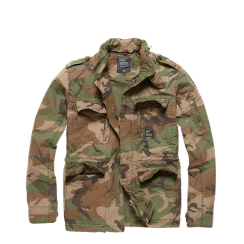 Pánský kabát Vintage Industries Bunda Cranford, woodland