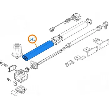 Pohon brány Came 119RID175 kryt závitnice KRONO 3