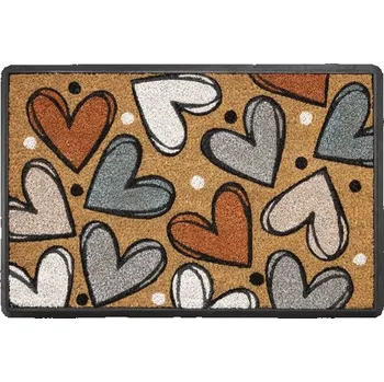 Rohožka Rohožka 157 Delhi 004 hearts Rohožka 157 Delhi 004 hearts