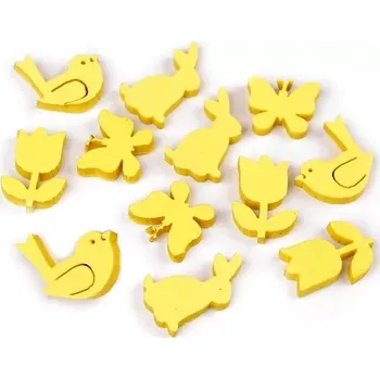 Velikonoční dekorace Malé jarní dekorace - žluté