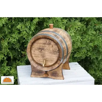 Dubový soudek žíhaný ohněm - 10 l