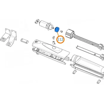 Pohon brány Came 88001-0201 elektrická brzda AXO