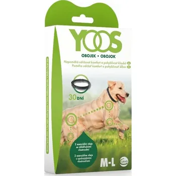Léky na klouby a kosti YOOS obojek, vel. M/L (střední/velký pes do 50kg, obvod krku do 62,5cm)