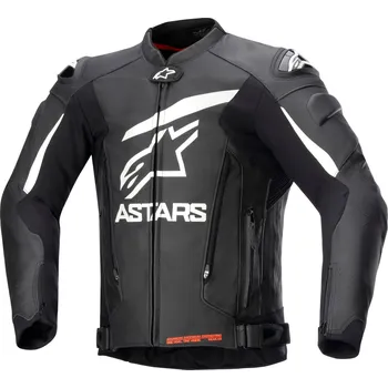 Moto bunda Bunda GP PLUS 4, ALPINESTARS (černá/bílá) 2026 (Velikost: 52)