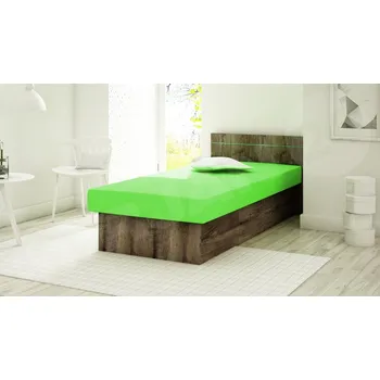 Postel Postel Nikroguta Bis, Šuplík k posteli: ano, Barva: jasan tmavý, Potah: Suedine 81 MIRJAN 5903211098581