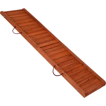 Schody a rampa pro psa Rampa pro psy Backstage 160 x 40 x 6 cm hnědá