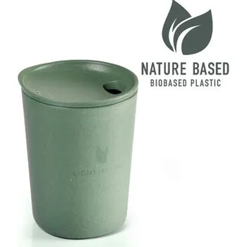 Kempingové nádobí LIGHT MY FIRE pohár MyCup'n Lid, zelený