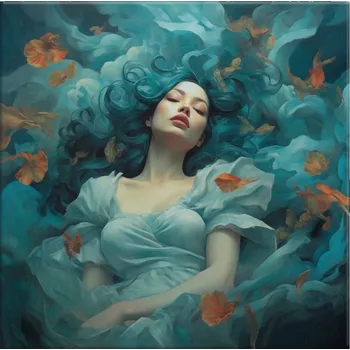 Obraz Obraz na plátně - Propad do neznáma - 40x40 cm - CZ výroba