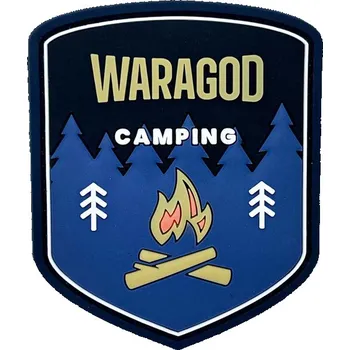 Nášivka WARAGOD Nášivka 3D Camping 7x5cm