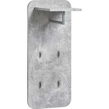 Zrcadlo ImportWorld Závěsný panel s policí Sally 13, beton