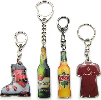 WILD SKIN Kovová klíčenka s logoprintem