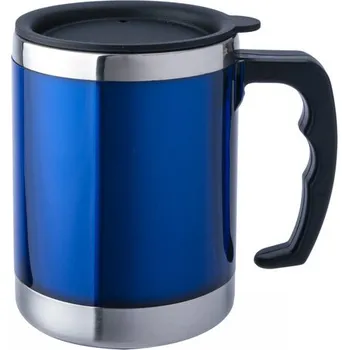 Termohrnek BasicNature MUG Nerezový termohrnek modrý 0,42 l