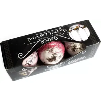 Mýdlo Šumivá bomba do koupele 3 kusy Martini 120 g