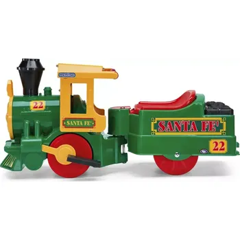 Dětské elektrovozidlo Santa Fé Train 6V s lithiovou baterií LiFePO₄. (Peg Perego elektrický vláček)
