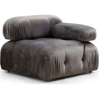 Křeslo Křeslo AMIENS dvě opěrky, pravé, šedá + vyzvednutí ZDARMA